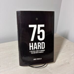 75 Hard Andy Frisella First Edition HB Self Help Discipline Mindset Guide 2020